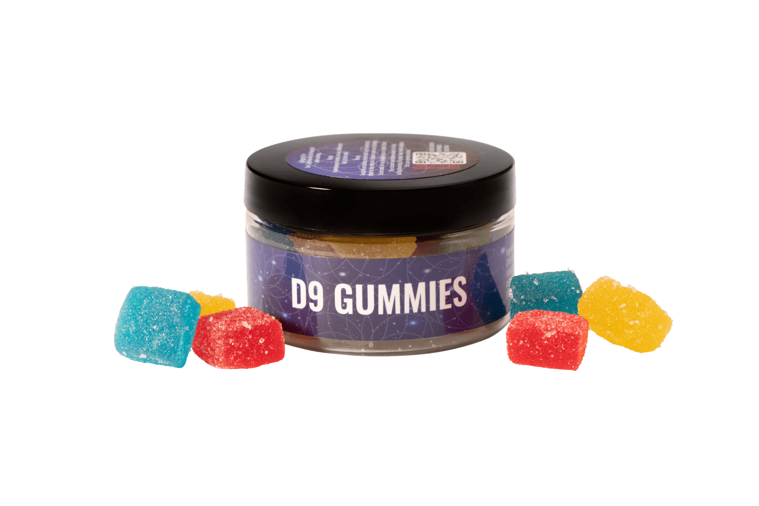 D9 Gummies assorted flavors picture